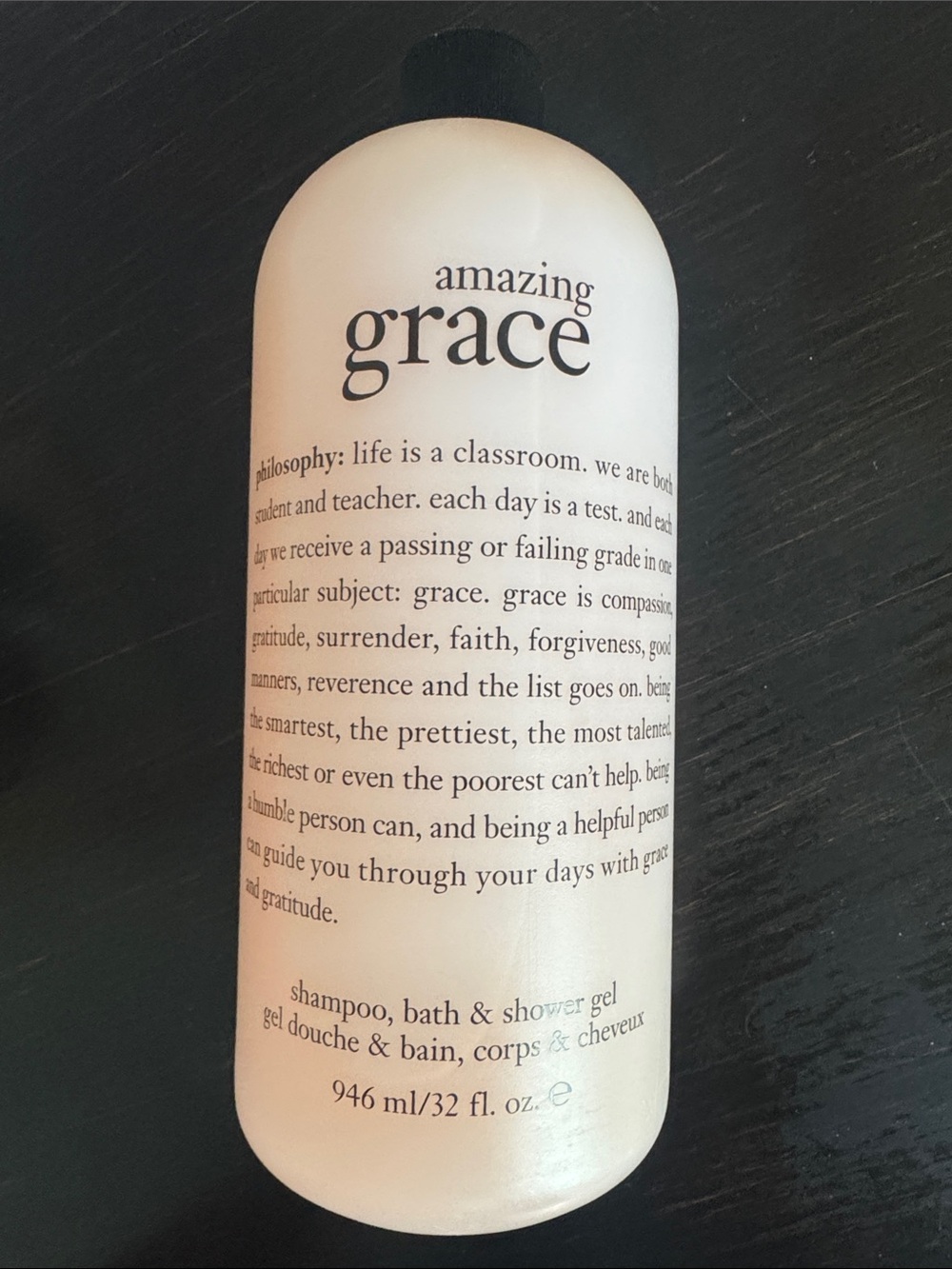 Philosophy amazing Grace shampoo, bath & shower gel Sealed  32 fl. oz Philosophy